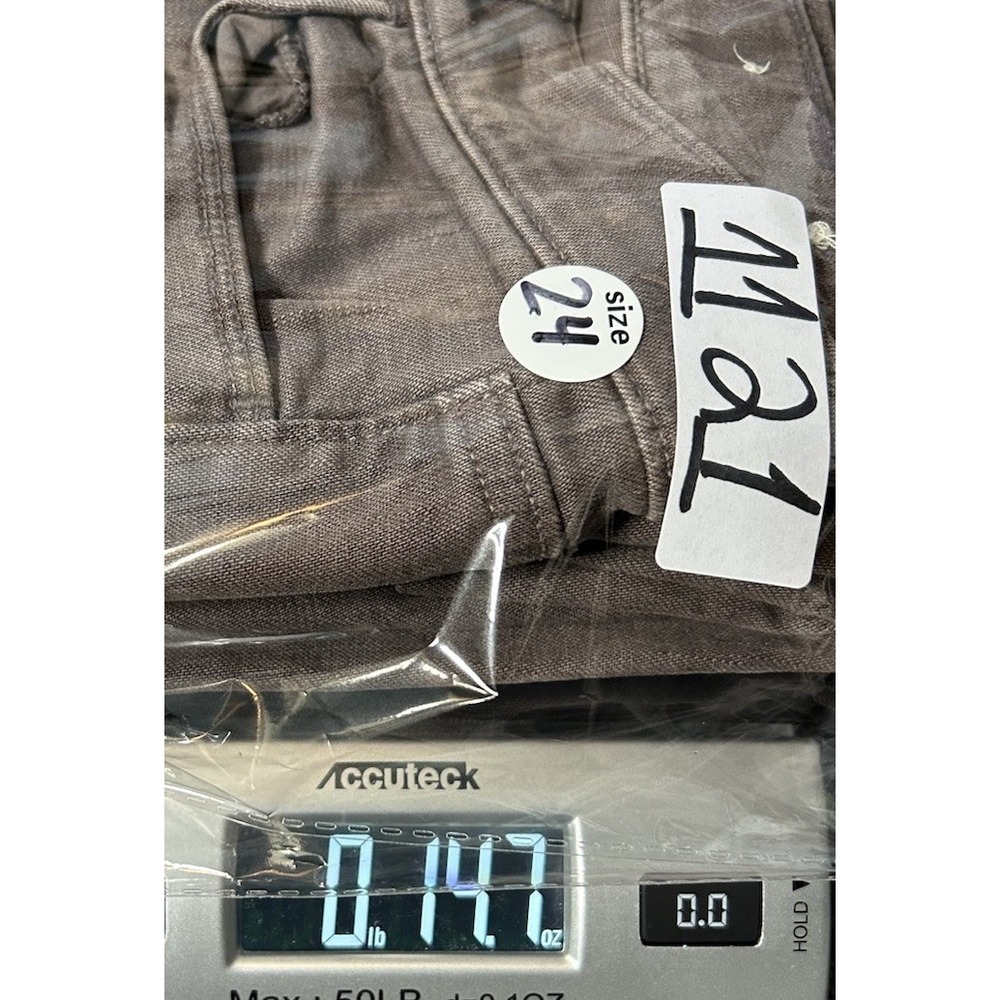 Ann Taylor Loft Women Modern Skinny Denim Pants Taupe Gray Size 24/00‎ Mid Rise - Picture 7 of 7